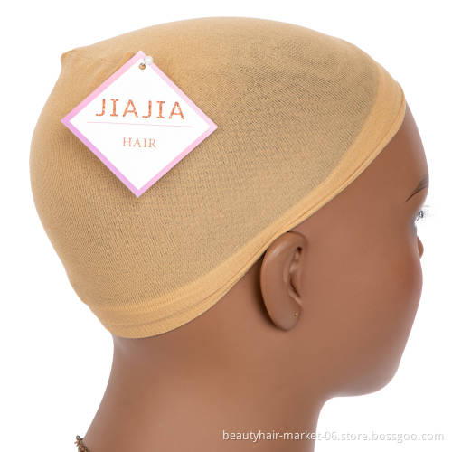 JIAJIA Free shipping breathable stretchable nylon stocking sample black net wig net cap